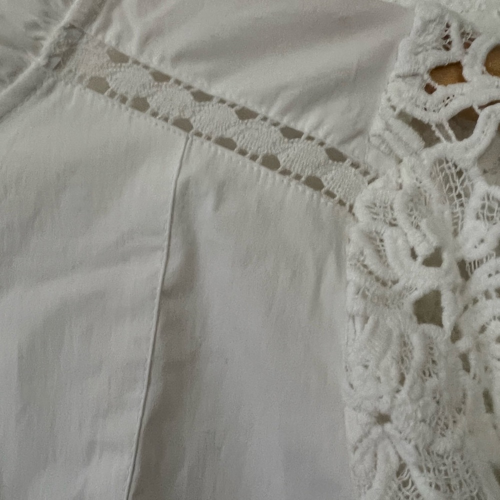 New The Odells blouse lace sleeves  XS - Picture 6 of 9